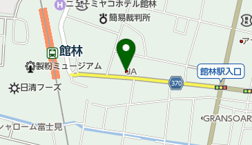 邑楽館林農業協同組合不動産センターの地図画像