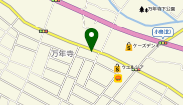 河田自転車店の地図画像