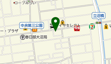 ゆりのき通り動物病院の地図画像