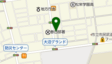 サークル薬局大沼店の地図画像