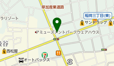 二乗サイクルの地図画像