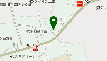 イヌイフュージョン株式会社の地図画像