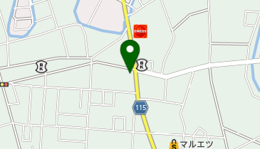 美容室bazzの地図画像