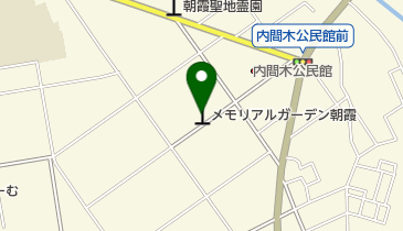 メモリアルガーデン朝霞の地図画像