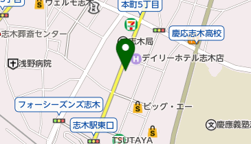 ラビット21本町店の地図画像