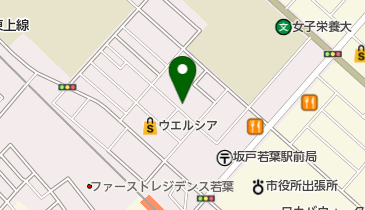 女子栄養大学香友会の地図画像