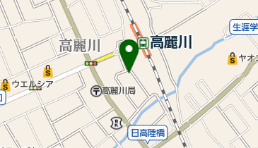 宅配クック123埼玉西店の地図画像