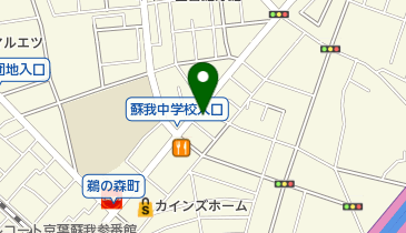 ビューティーサロンWingの地図画像