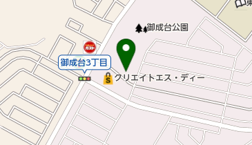 おもとの郷御成台の地図画像