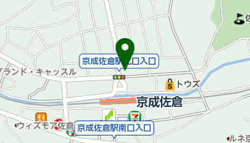 佐倉市佐倉地域包括支援センターの地図画像