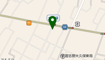 美容室ハイタッチの地図画像