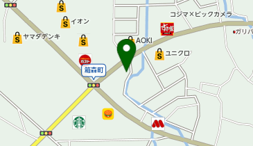 カーランドヒロタの地図画像