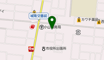 株式会社アミング小山城南店の地図画像