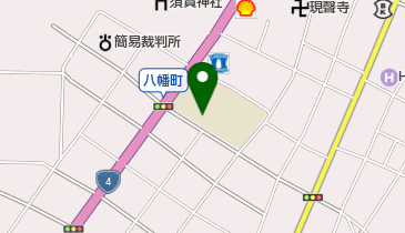 小山第二小学童保育クラブの地図画像