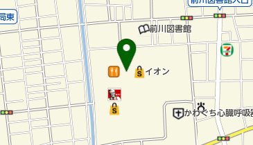 グリーンボックス川口前川店の地図画像