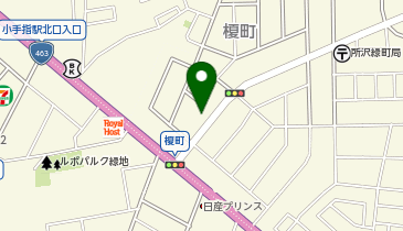 し埜扉の地図画像