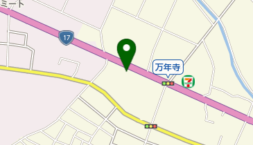 上原ケンネルの地図画像