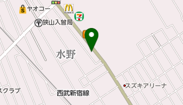 水野整骨院の地図画像