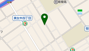 赤い花の地図画像