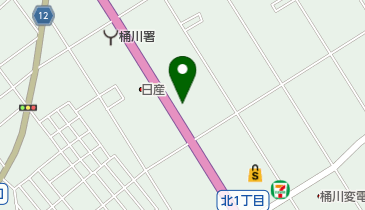 タマホーム株式会社桶川支店の地図画像