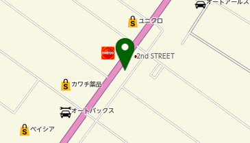 スタジオアリス東金店の地図画像