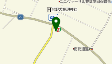 損保ジャパン東金第一代理店の地図画像