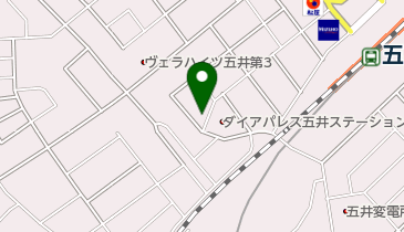 草の根はりきゅう治療院の地図画像
