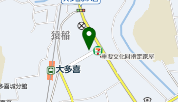 房総中央鉄道館の地図画像