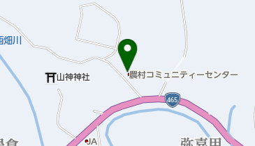 大多喜町役場 農村コミュニティセンターの地図画像