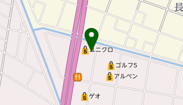 ハニーズ神栖店の地図画像