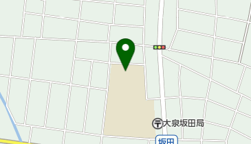 大泉町 西児童館ひまわりクラブの地図画像