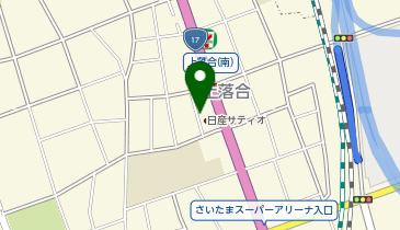 ルノー与野店の地図画像
