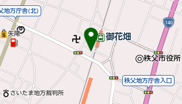 アズマ美容室の地図画像