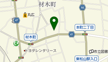 大松屋の地図画像