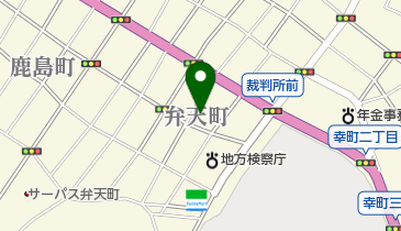 世界平和統一家庭連合日立家庭教会の地図画像