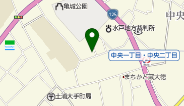 カフェ胡桃の地図画像