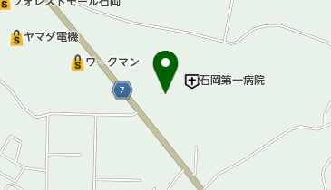 グループホームひまわりの地図画像