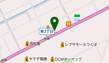 INTOKYOつくば店の地図画像