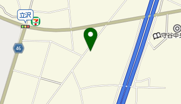 手打ちそば蕎山の地図画像