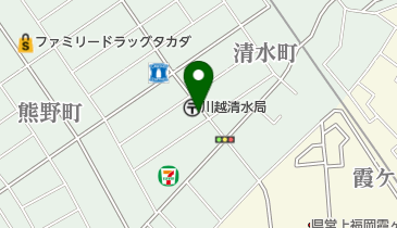 まき靴店の地図画像