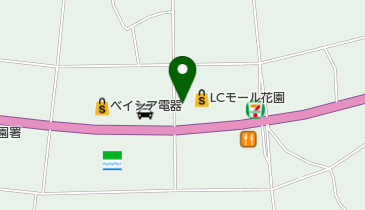ビューティ・ガロ花園店の地図画像