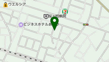 ブルボン洋菓子店の地図画像