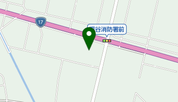 深谷市消防本部の地図画像