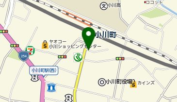 あけぼの小川店の地図画像