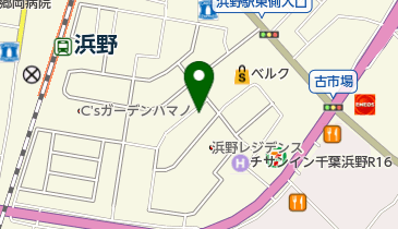 ライズ学院浜野校の地図画像