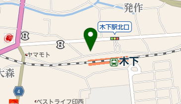 フトンショップ・コバの地図画像