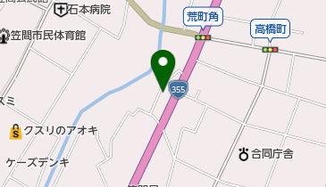 煎餅屋仙七の地図画像