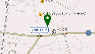 ひばり理容室の地図画像