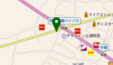 エスカットショップ阿見店の地図画像