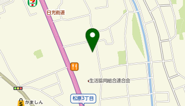 ホリデイスポーツクラブ宇都宮の地図画像